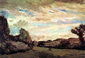 Винсент Виллем Ван Гог ранние работы. Пейзаж с дюнами 1883г